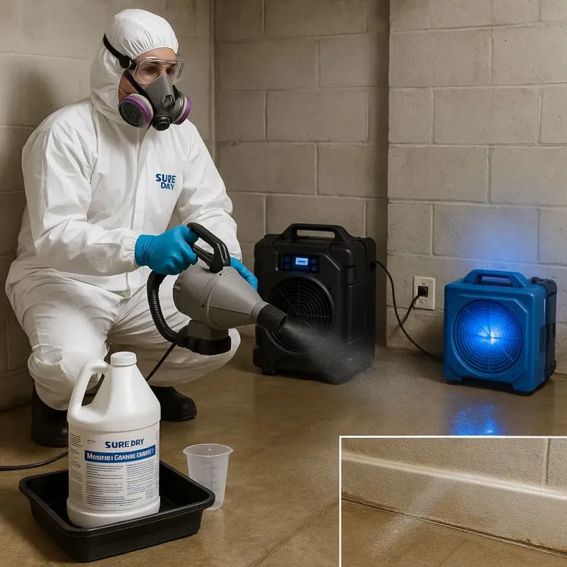 Sanitization and Odor Removal process in Saint Peters, MO
