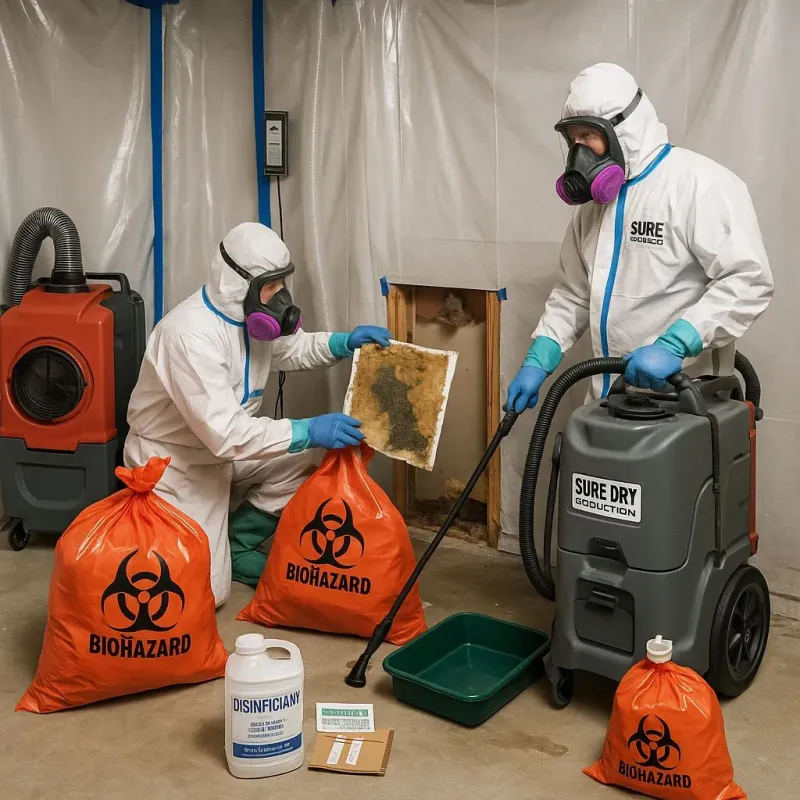 Contaminated Water Handling Protocols process in Saint Peters, MO