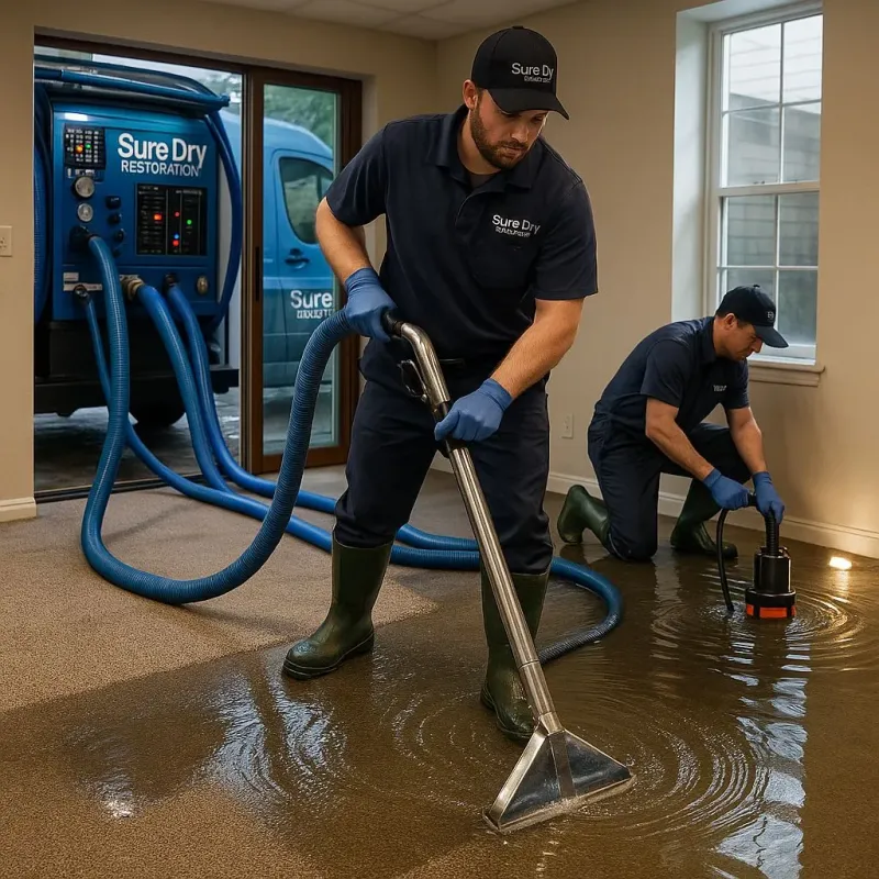 Water Extraction and Removal process in Saint Peters, MO
